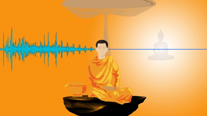 Meditating lotus yoga